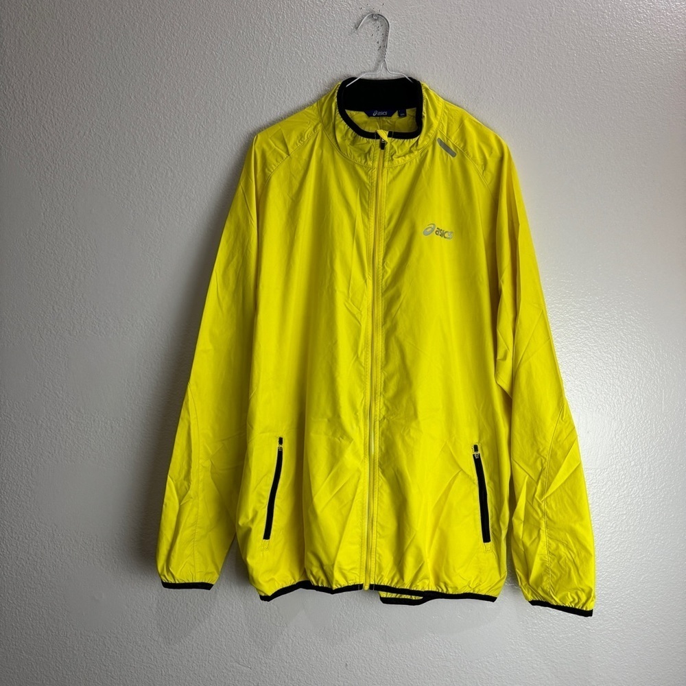 ASICS Vintage Light Jacket Full Zipper Size XXL